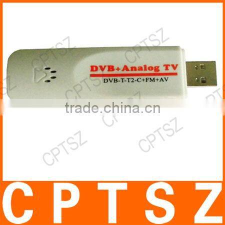 Digital DVB t2 PVR Analog USB TV stick Tuner Dongle PAL/NTSC/SECAM with antenna Remote HDTV Receiver for DVB-T2/DVB-C/FM/DVB/AV