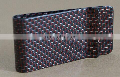 Luxury carbon fiber money clip wholesale carbon money clip