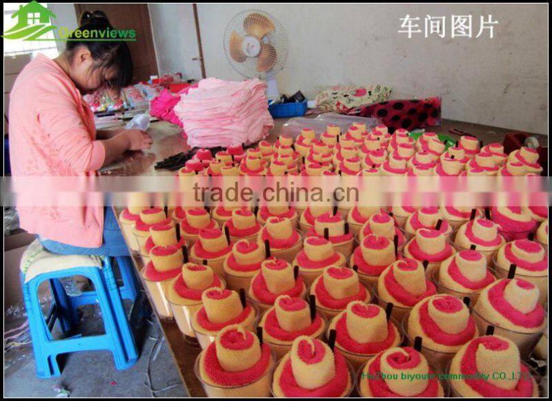 Girl friend lovely pink bear cake towel gift wedding gift Bear Design Wedding cute Cake Towel Gift Towel