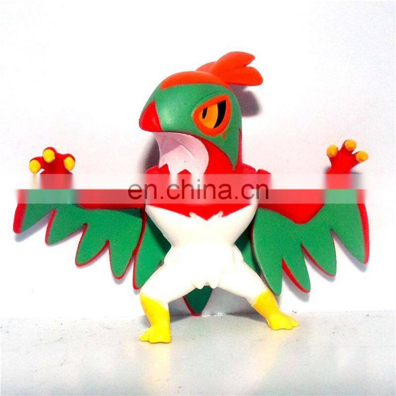 Wholesale factory custom made lovely pokemon kids toys high quality plastic toy