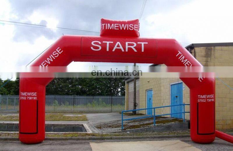 U shaped inflatable arch for entrance/outdoor entrance arch designs for sale