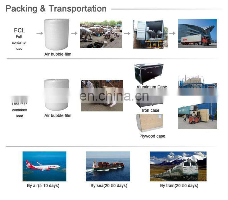 Amusement Park Show Large Animatronic Animals Model Of Tiger