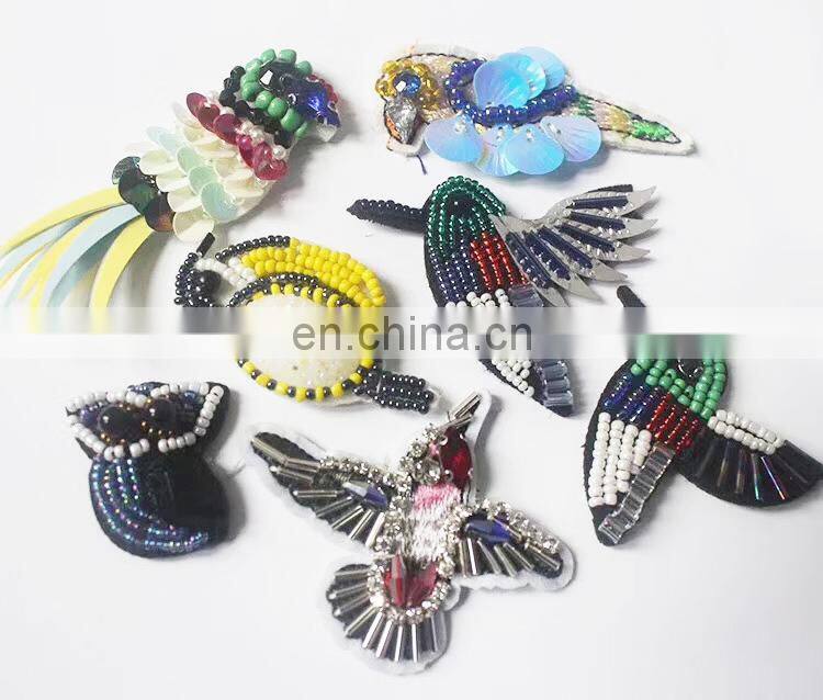 2017 Rhinestone/beads/pearl Handmade Applique