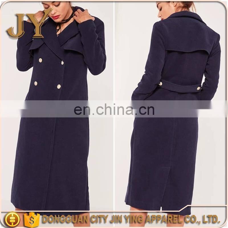 Top nice design style long women coat ladies long coats design