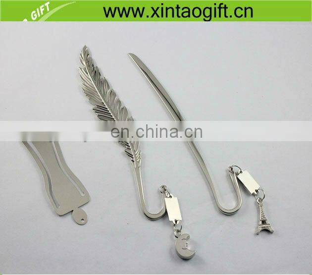wholesale stainless steel bookmark for gift