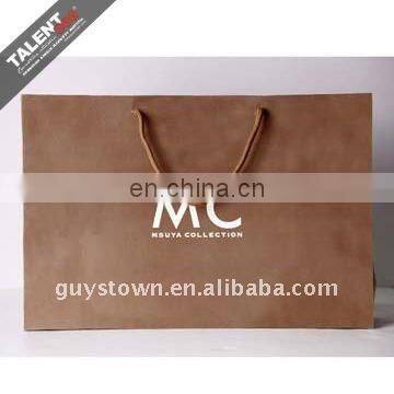 custom printed private design craft paper bag for promotion