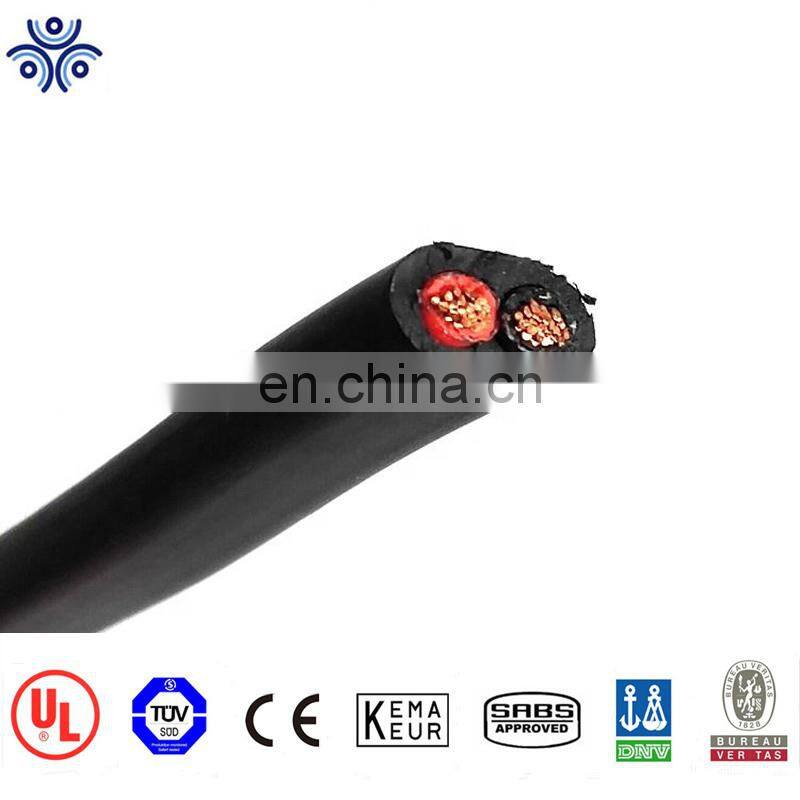 Flat Type Sunlight Resistance PVC insulation and sheath Type DG Cable