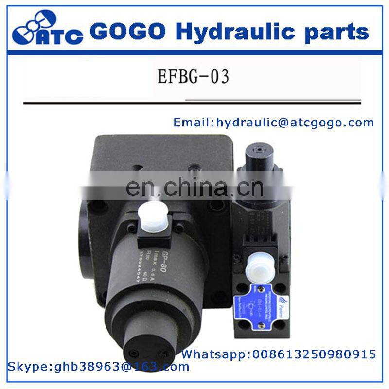 EFBG Series of EFBG-03 EFBG-06 EFBG-10 Electro-Hydraulic Proportional Pressure and Flow Control Relief valve