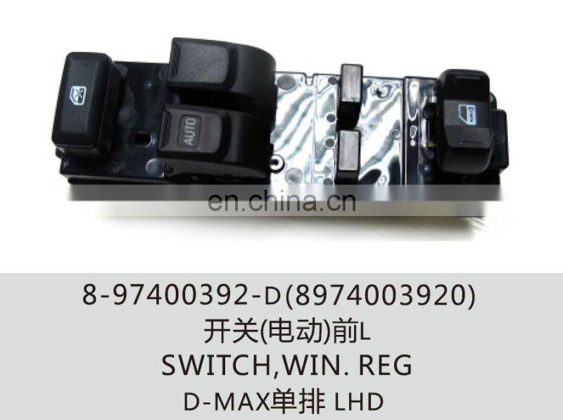 Best quality 8-97400392-D(8974003920) D-max Switch Win REG