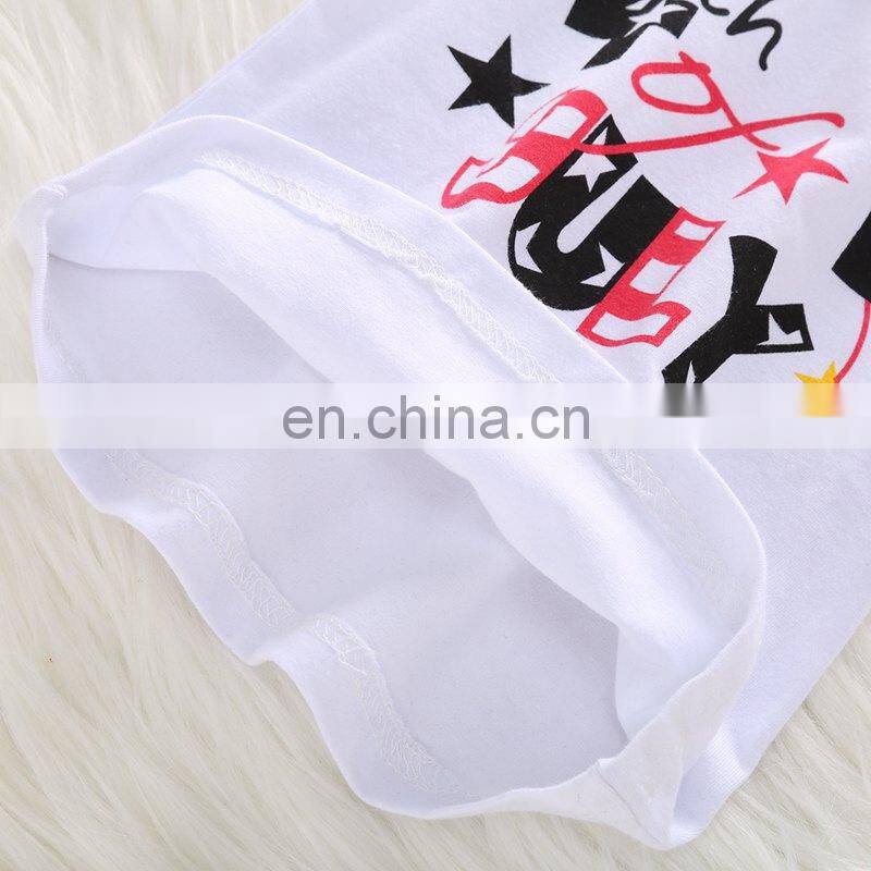 Toddler kids 2pcs sleeveless vest top + striped stars shorts pants set baby clothes outfits clothing set