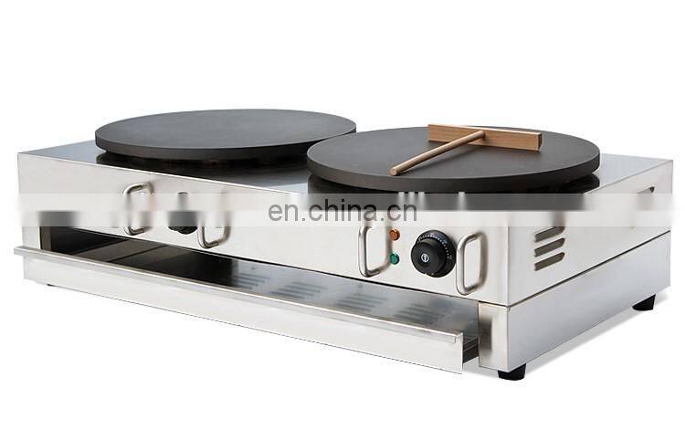 commercial electric pancake maker machine crepe maker machine with factory price