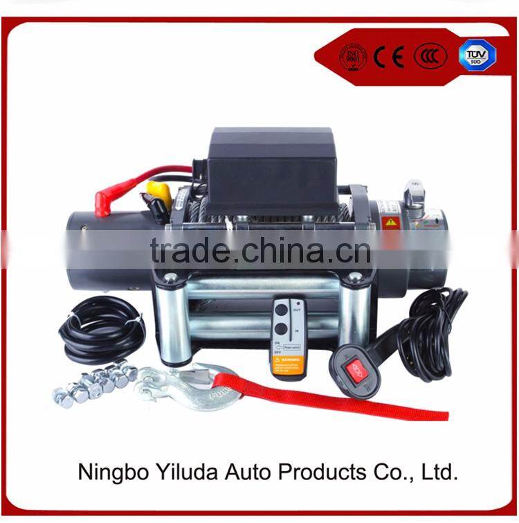 4wd Electric winch,offroad Winch Electric,4x4 wireless remote winch