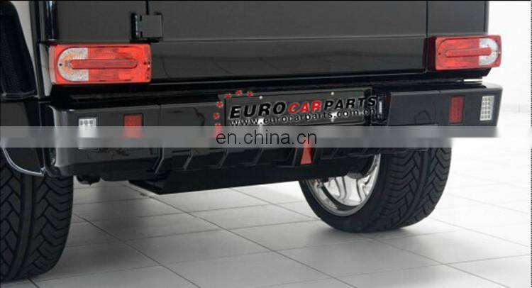 Hot body kits for G class G550 G450 G350 G320 to G63 auto parts front bumper front lip rear bumper over fenders full set