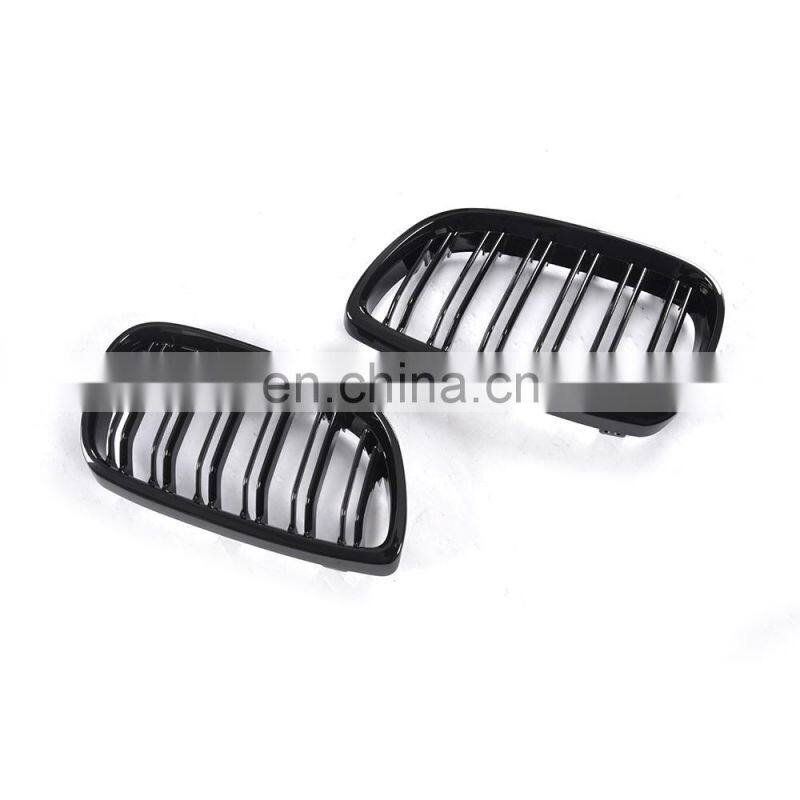 E92 ABS Grill Grille for BMW 328i 335i Coupe 05-08 Glossy Black M Look