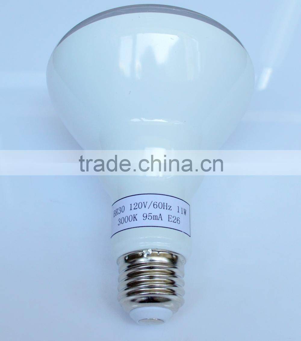 60W Replacement 9W650lm ETL Dimmable BR30 LED