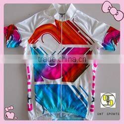 sublimated short sleeves cycling jersey