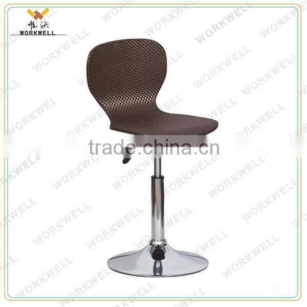 WorkWell stainless steel-leather swivel bar stools(Kw-B2131)