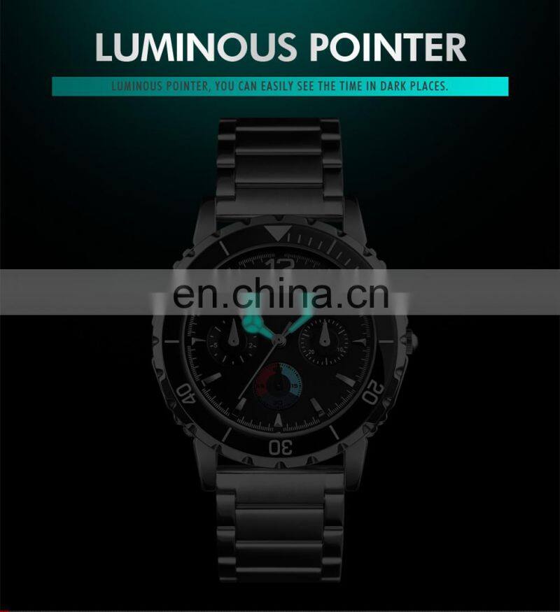 new arrivals SKMEI 1482 quartz wristwatch stainless steel watches men