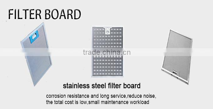 new design tempered glass cooker hood