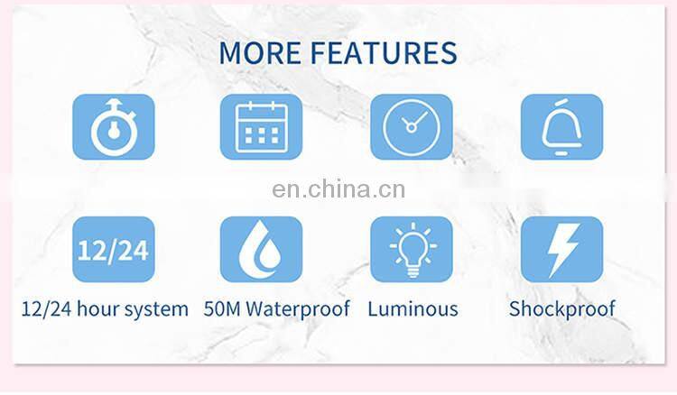 SANDA 6069 Women Watches LED Electronic Digital Waterproof Ladies Clock Female Wristwatch watch women brand