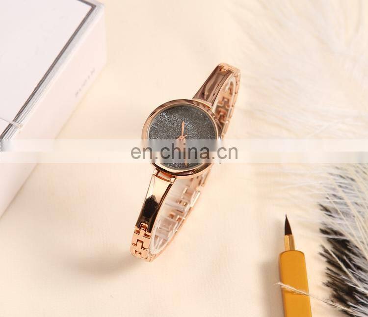 JW 6320 Chinese Lady Hand Watch Stainless Steel Slim Strap Analog Quartz Cheap Charm Women Rose Gold Watches