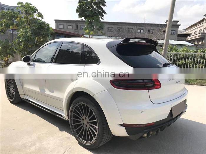 Runde PD Style For Porsche Macan Upgrade Prior Design Wide Body Kit Front Bumper Side Skirts Rear Bumper Wheel Eyebrow