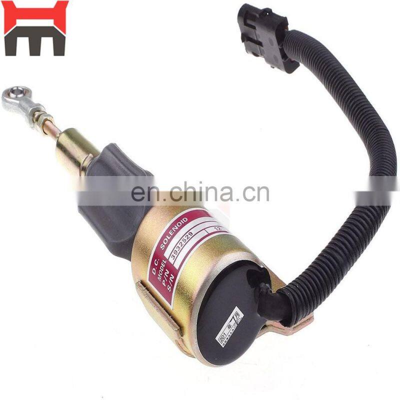 Excavator DIESEL SHUT OFF SOLENOID 3921980