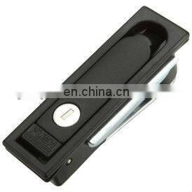 MS713 Matt Chrome Coated Zinc Alloy Cabinet Push Button Plane Lock