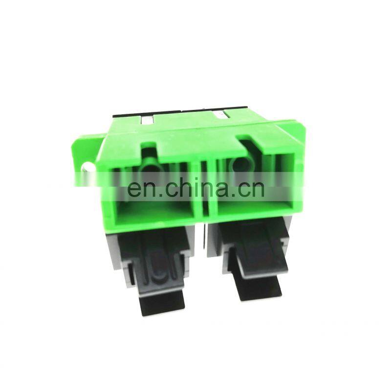 SC APC Simplex Duplex with Flange Fiber Optic Coupler Adapter