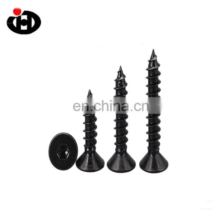 Hot Sale JINGHONG Black Phosphating Phillips Wood Drywall CSK Allen Screw