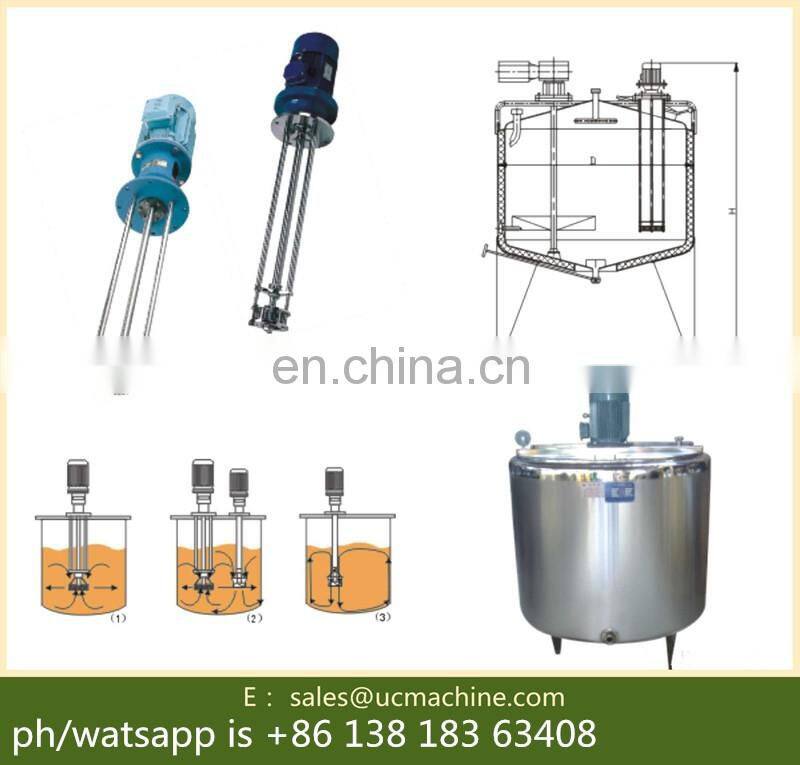 High shear emulsifier mixer homogenizing emulsifier