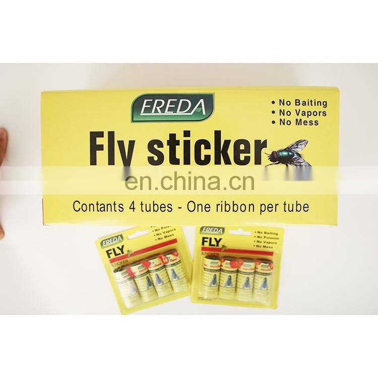 New Products Sticky Fly Glue Ribbons Roll Flies Strips Insect Home Glue Catcher Mosquito Killer