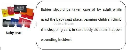 Serviceable small 4 wheels shopping cart (RHB-90C)