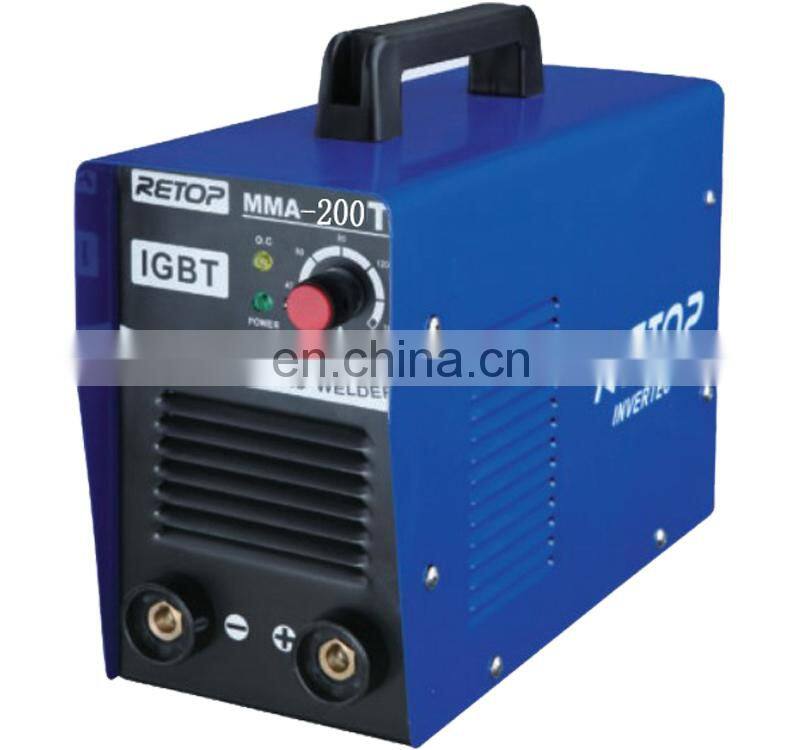 High Frequency Inverter Dc Arc Welder MMA160PI Hand Spot Welding Machine Welding Workpieces MMA Welders Retop Welder DC MOTOR CE