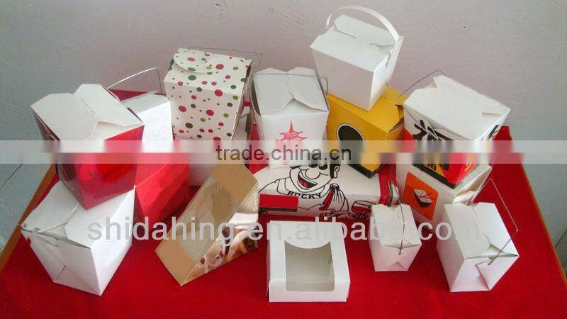 custom paper/vinyl/PVC cake boxes wholesale