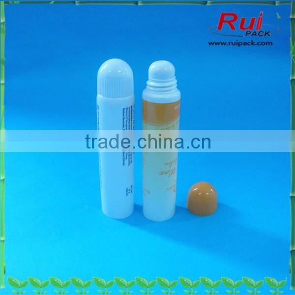 Plastic tube packaging for lipgloss /printed cosmetic plastic soft tube for lip care