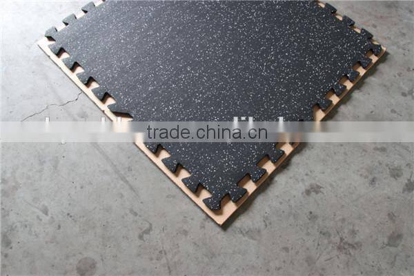 Interlock rubber gym floor mat price