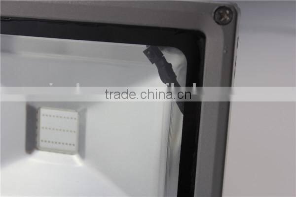 30w led flood lighting rgb series with aluminum shell stainess screw 2 year waranty
