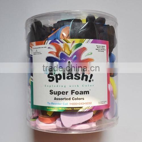 DIY toy EVA sticky foam mosaics craft kit for kids