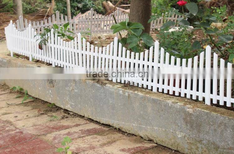 Cheap plastic fencve /garden fence decorative