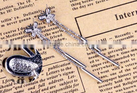 fashion jewelry earrings hot sale long chain earrings