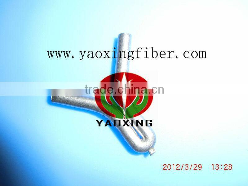 v shaped refractory anchor for furnace