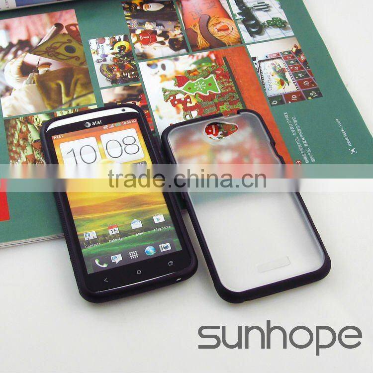 normal PC+tpu for htc oneX cell phone case