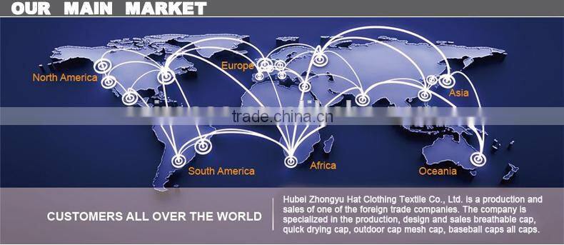 2016 Fashion designer blue visor hat