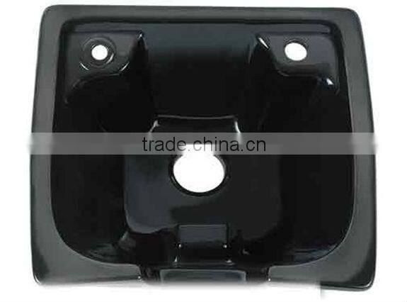 Hot sale furniture barber shop hair ceramic lie down salon wash basin