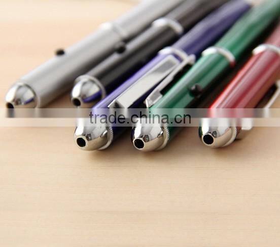 Ballpoint pen with laser light