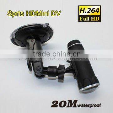 Full HD1080P Waterproof Sports Camera, Bullet Type Action Camera