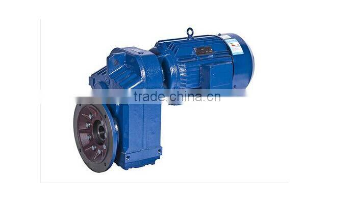 F series inline helical gear reducer gearbox for converter/ mixer