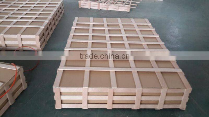 simple design modern led bed room and living room chandelier with clear glass shade