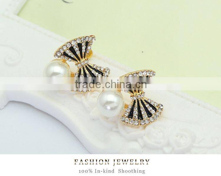 2016 Hot Sell Korean Style Simulated Pearl Earring ForWomen DRJ0548